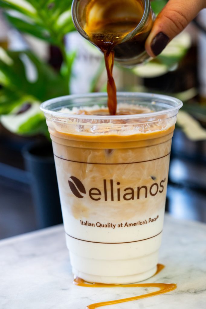 Ellianos iced coffee